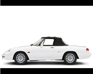Alfa Romeo Spider 1.6 - 2.0i 1990 Bianco Laudoracing 1:18 Resinemodell (Türen, Motorhaube... nicht zu öffnen!)